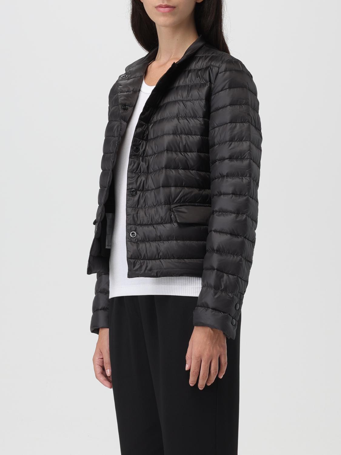ASPESI JACKET: Coat woman Aspesi, Black - Img 3