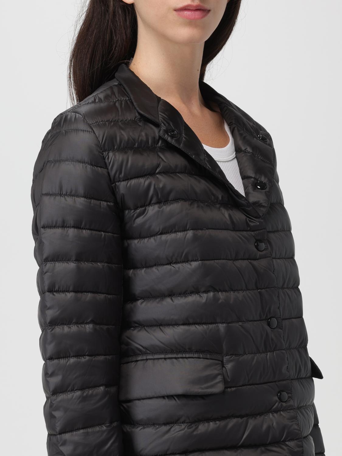 ASPESI JACKET: Coat woman Aspesi, Black - Img 4