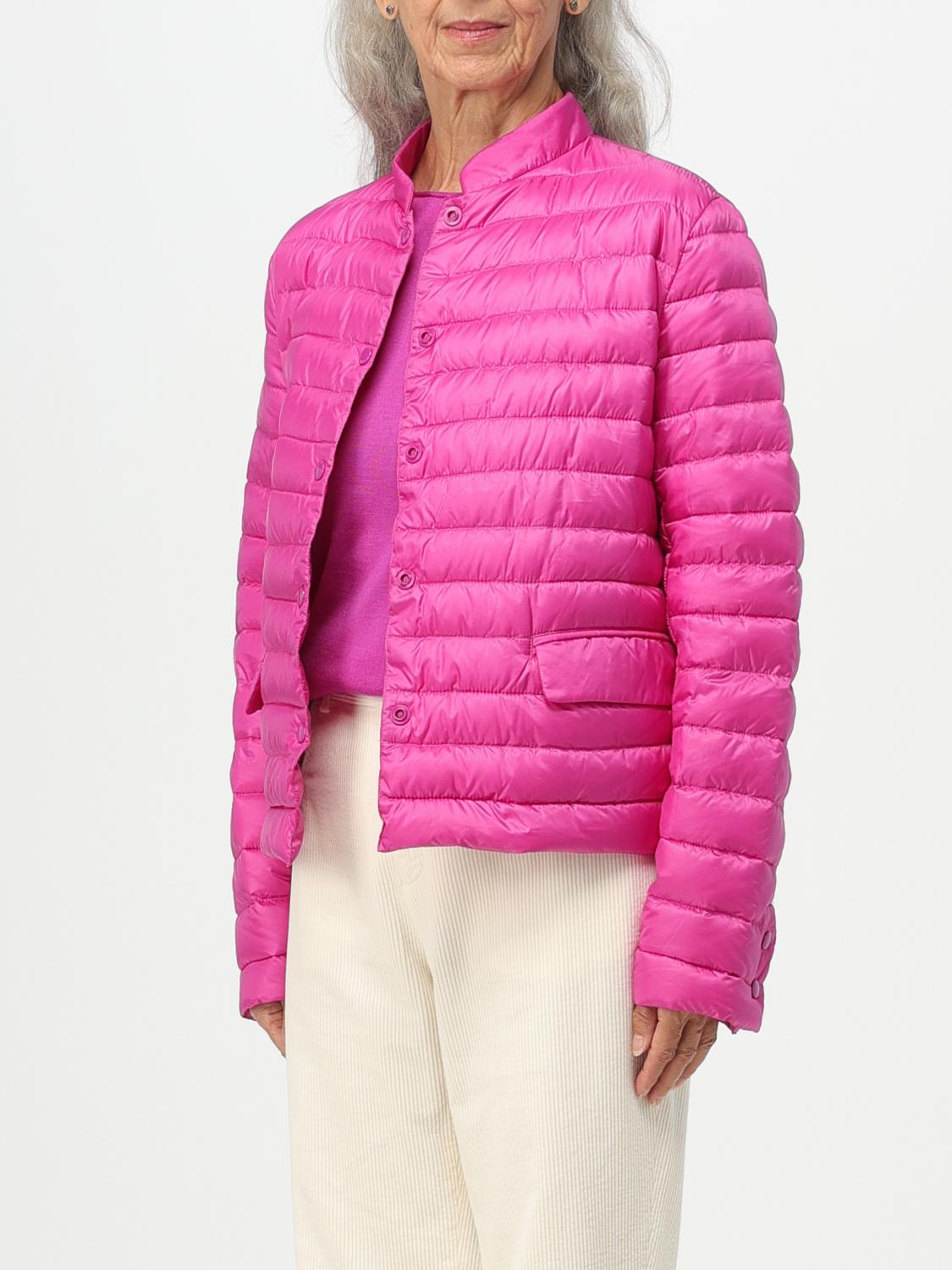 ASPESI JACKET: Coat woman Aspesi, Red - Img 3