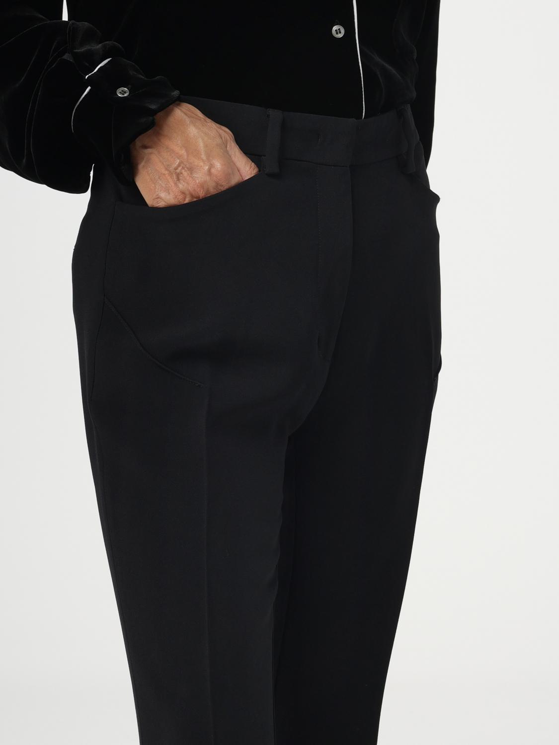 N° 21 Woman Pants Black 25EN2M0B0713016 9000 N° 21: Pants woman - Black | N° 21 pants B0435336 online at