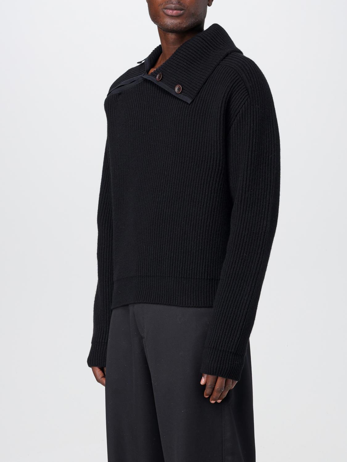 JACQUEMUS PULL: Pull homme Jacquemus, Noir - Img 4