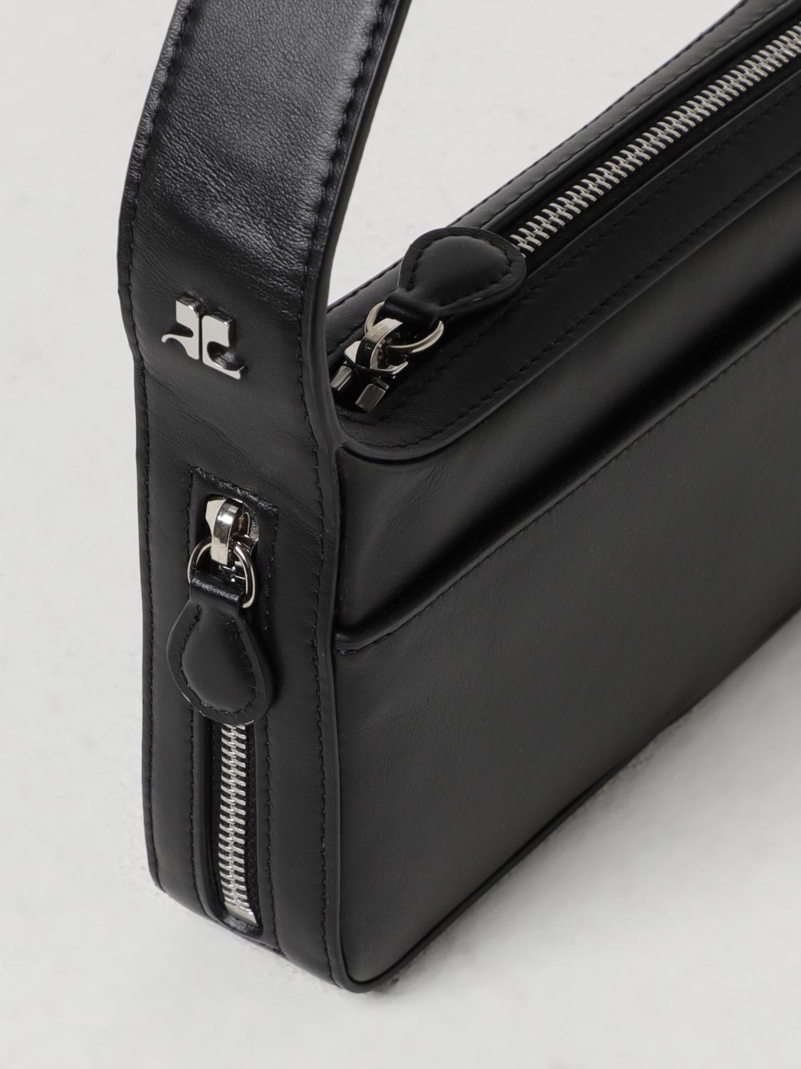 COURREGES Women Messenger Bags 223GSA047CR0027 9999 black