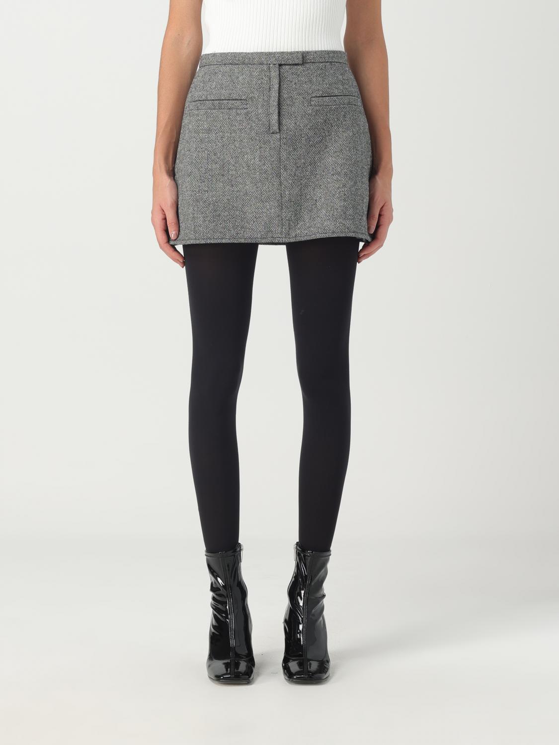 スカート COURREGES Woman Skirt Black 324DJU191DE0020 B044 Courreges 2-Pocket Vintage Leather Mini Skirt | Neiman Marcus