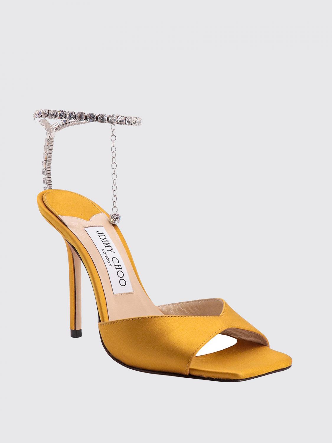 Jimmy Choo Heeled sandals woman - Yellow | SAEDASANDAL100BGH