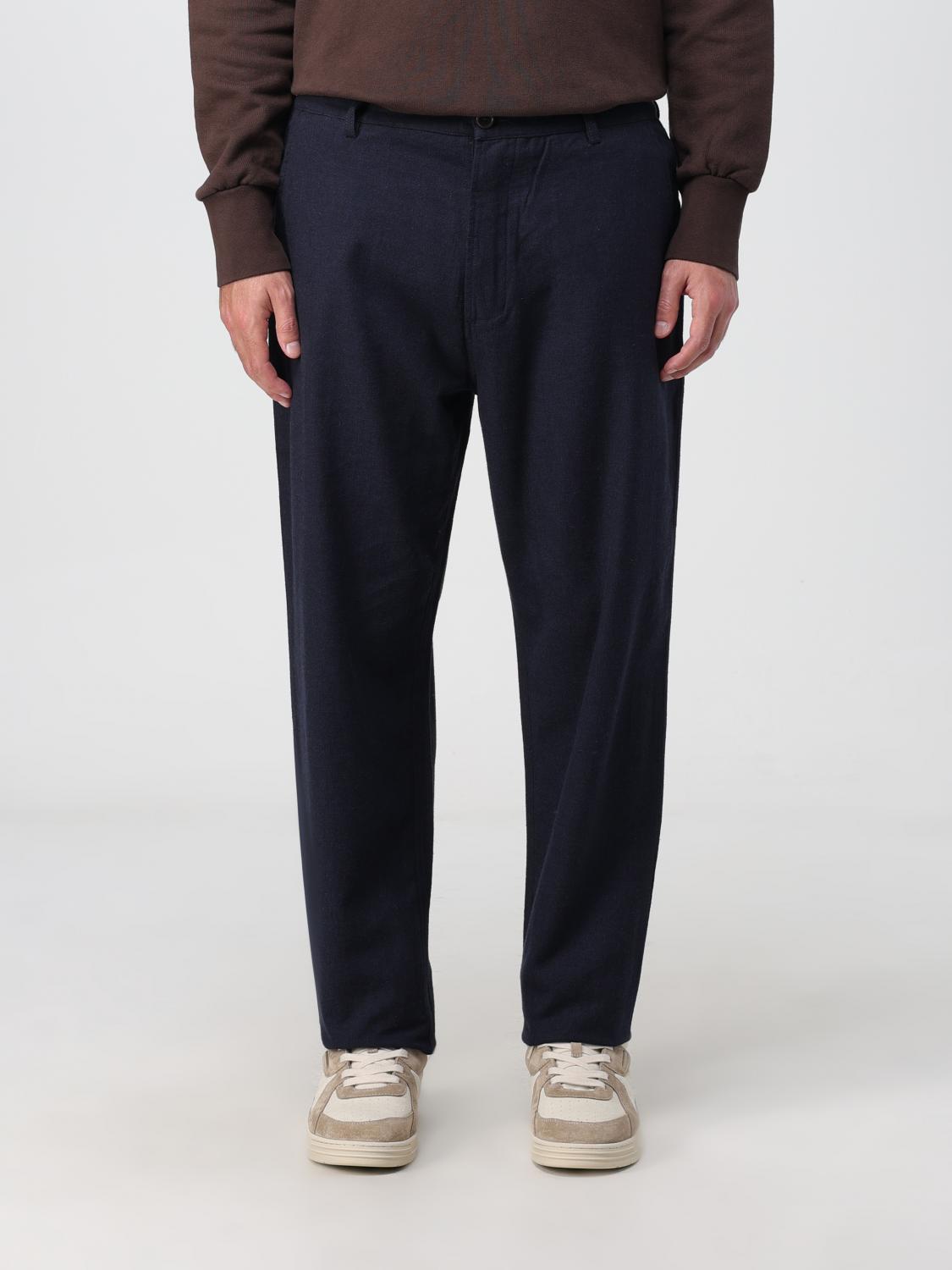 UNIVERSAL WORKS PANTALONI: Pantalone uomo Universal Works, Blue Navy - Img 1