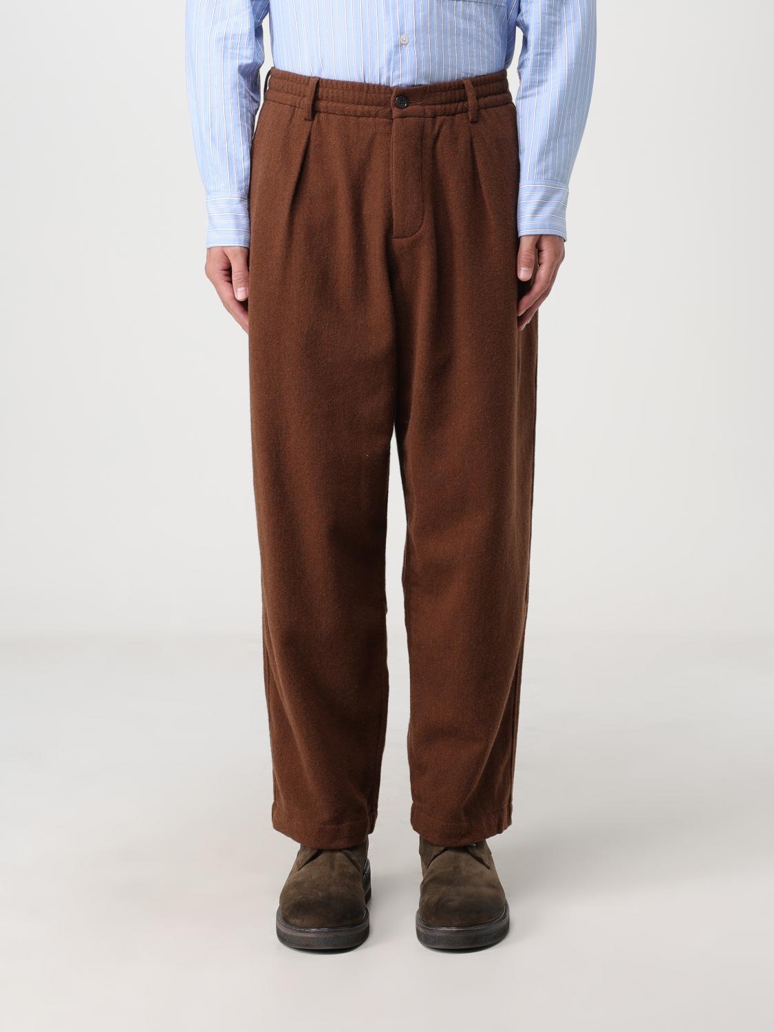 UNIVERSAL WORKS PANTALONI: Pantalone uomo Universal Works, Marrone - Img 1