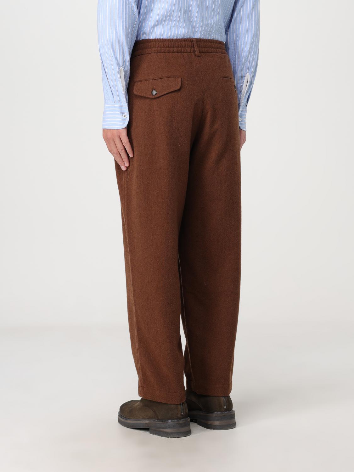 UNIVERSAL WORKS PANTALONI: Pantalone uomo Universal Works, Marrone - Img 3
