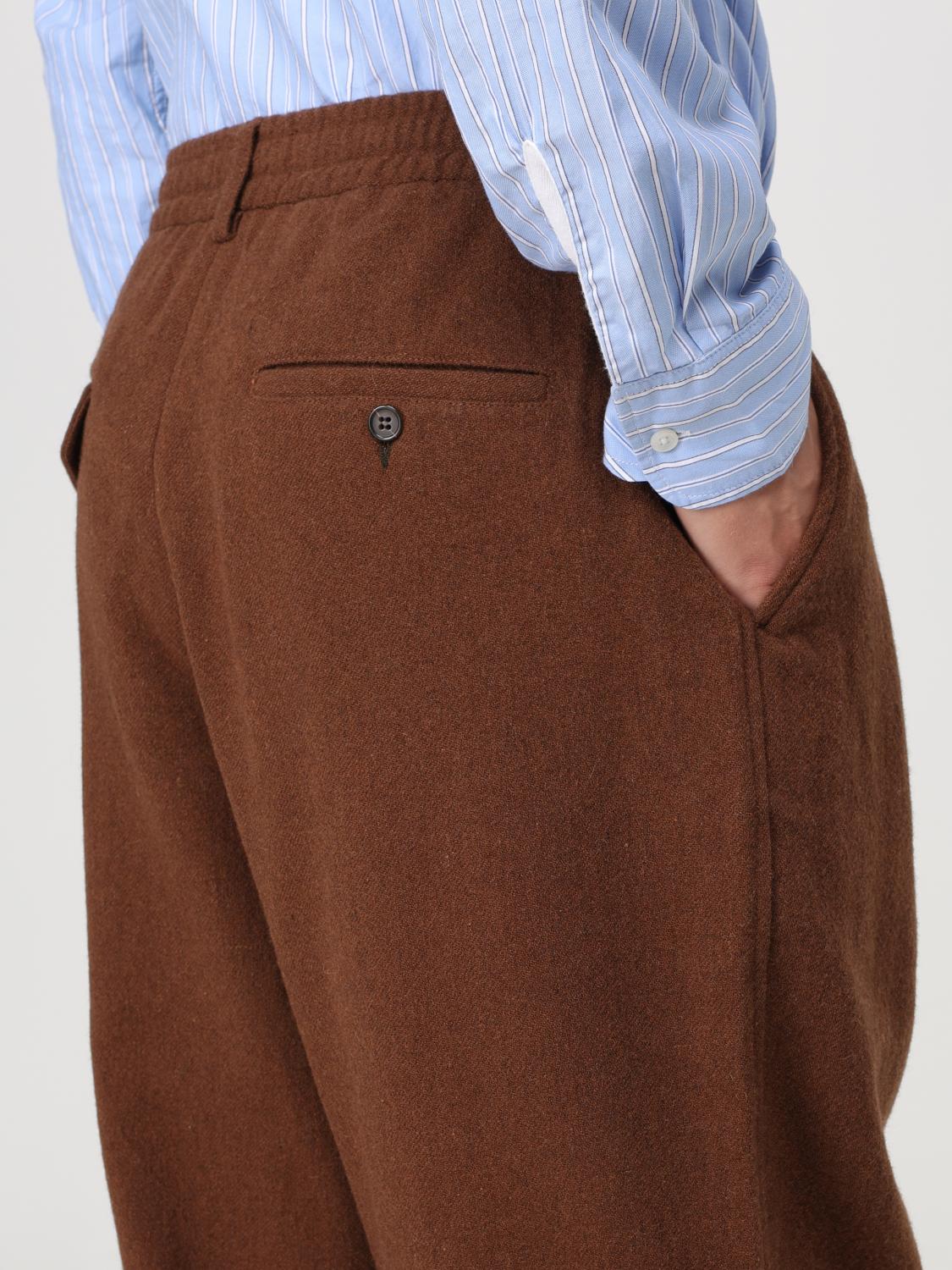 UNIVERSAL WORKS PANTALONI: Pantalone uomo Universal Works, Marrone - Img 4