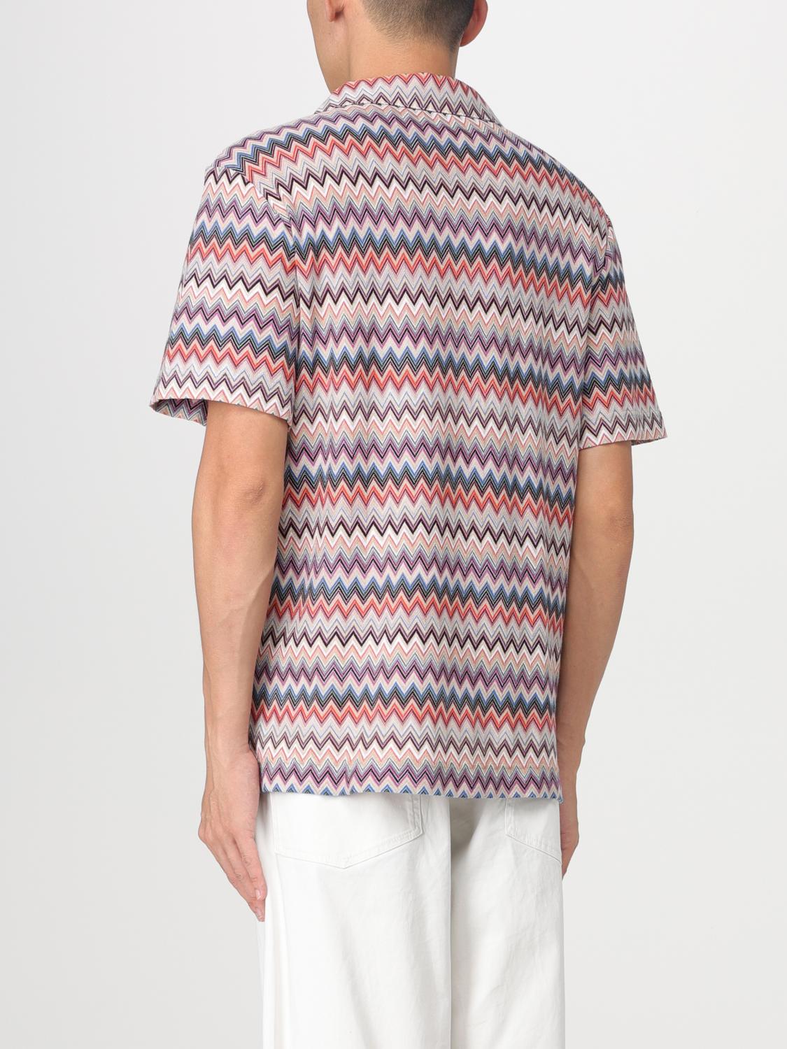 MISSONI CAMICIA: Camicia Missoni in cotone, Beige - Img 3