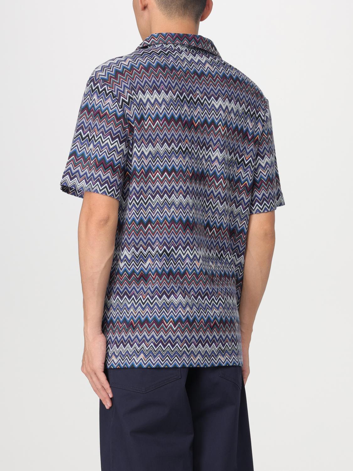 MISSONI CAMICIA: Camicia Missoni in cotone, Blue Navy - Img 3