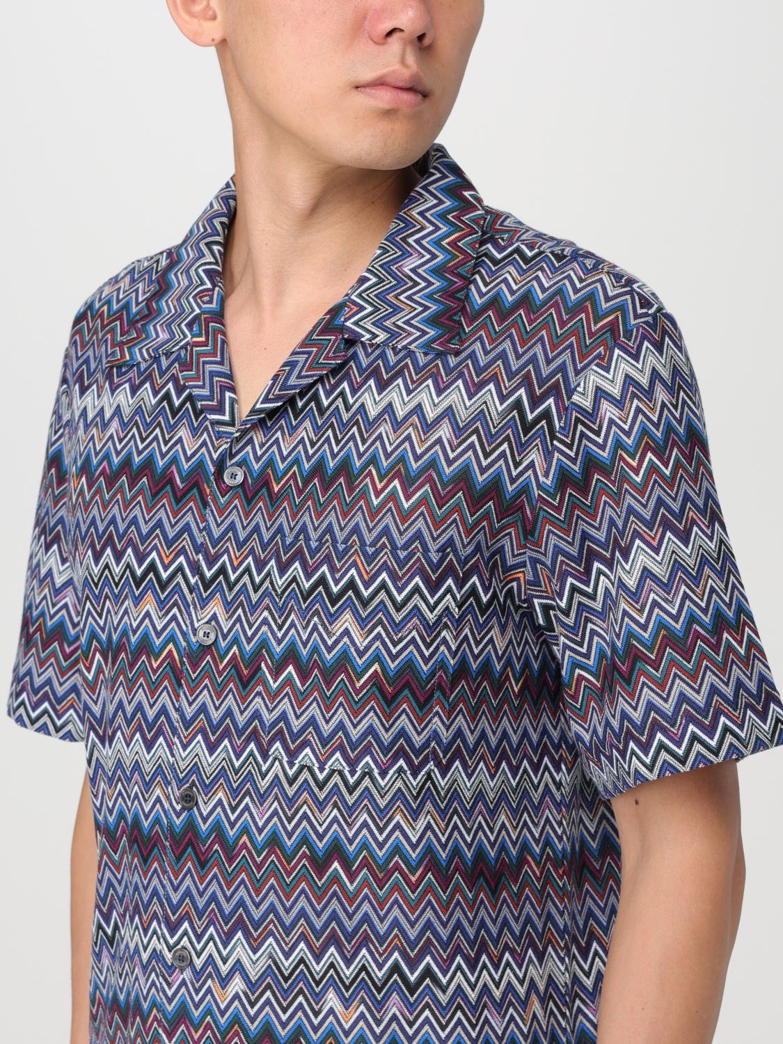 MISSONI CAMICIA: Camicia Missoni in cotone, Blue Navy - Img 4