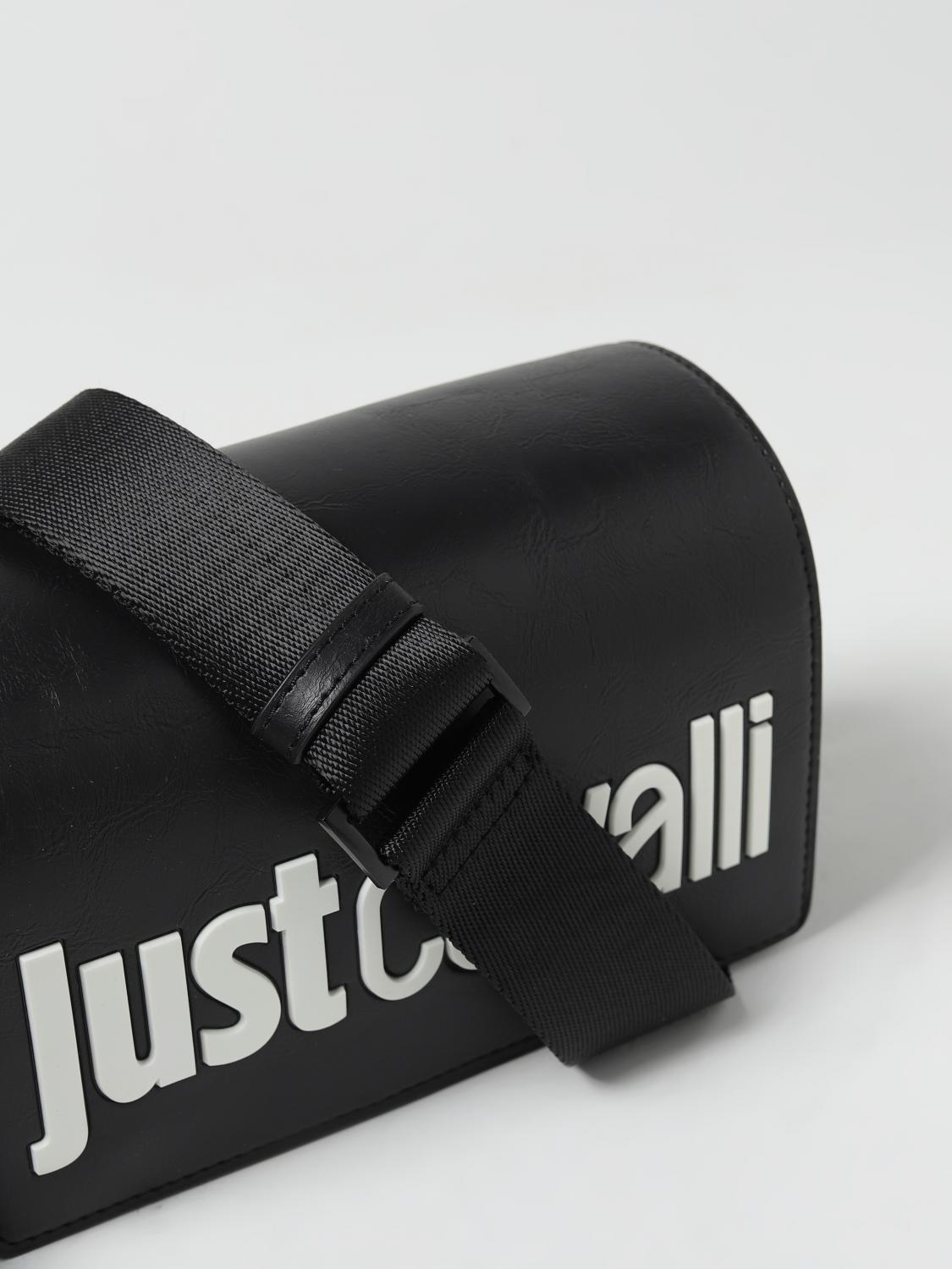 JUST CAVALLI: Bags men - Black | Just Cavalli shoulder bag