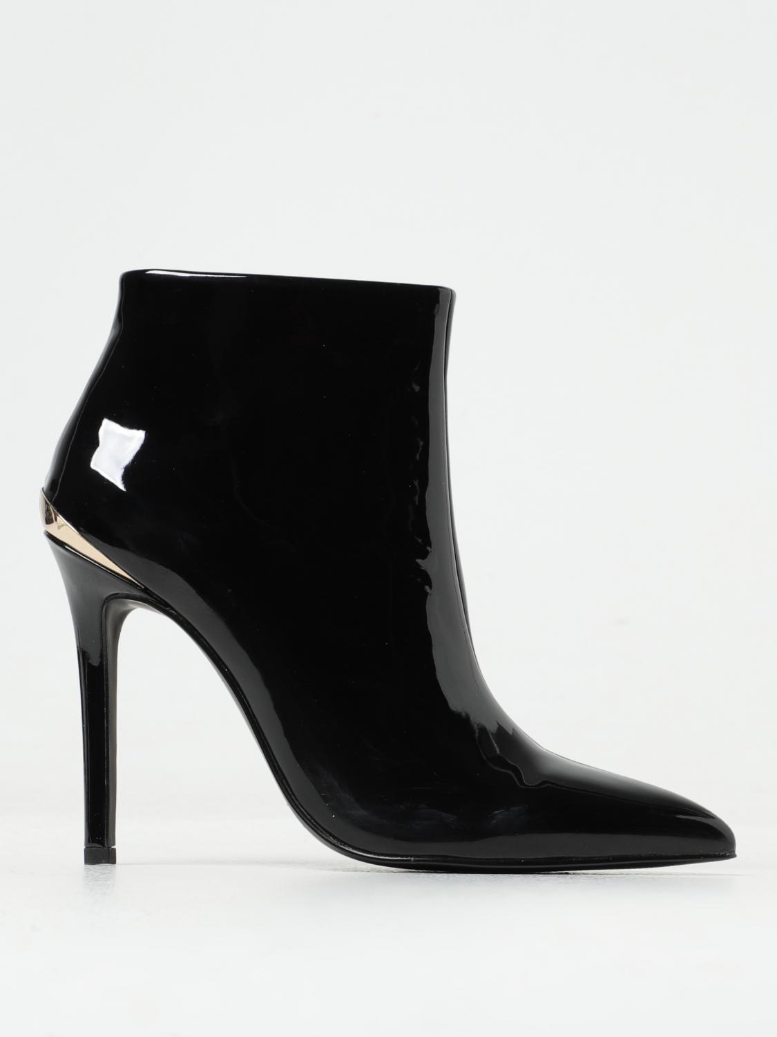 JUST CAVALLI FLAT ANKLE BOOTS: Flat ankle boots woman Just Cavalli, Black - Img 1