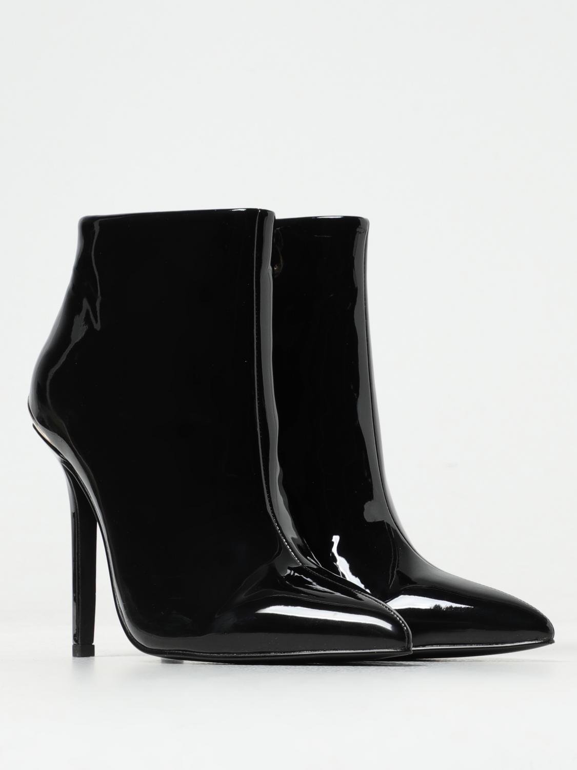 JUST CAVALLI FLAT ANKLE BOOTS: Flat ankle boots woman Just Cavalli, Black - Img 2