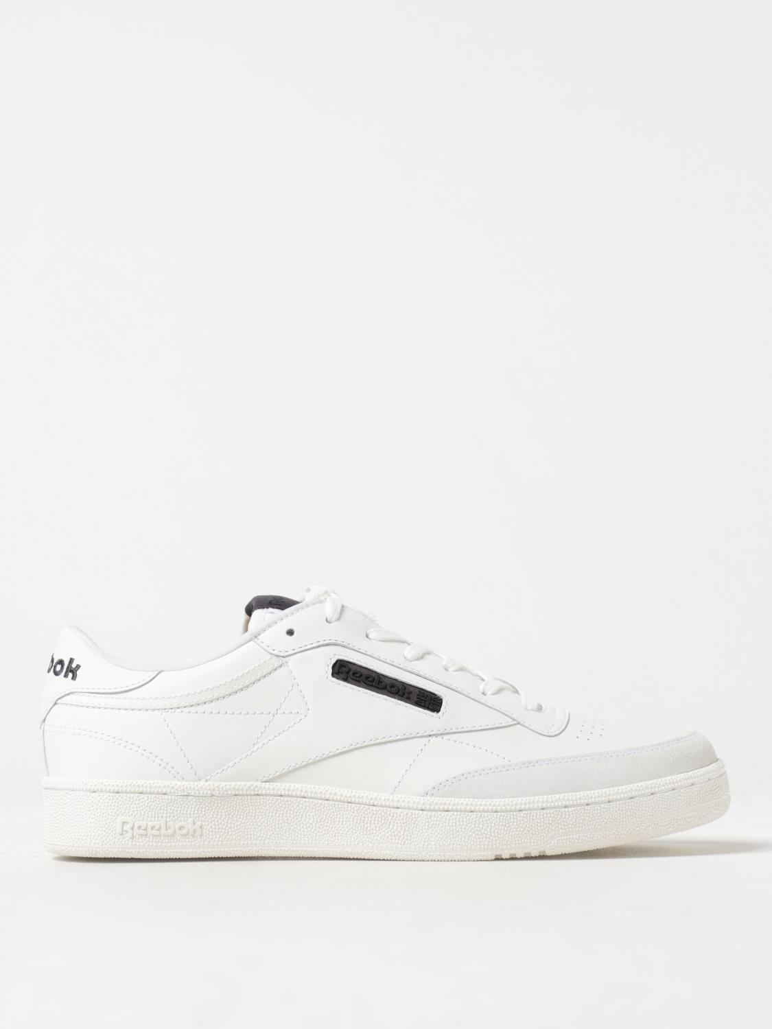REEBOK SNEAKERS: Reebok Club C sneakers in leather, White - Img 1