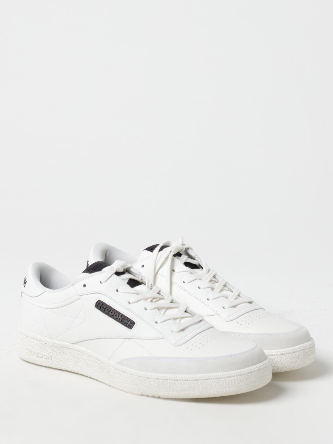 REEBOK SNEAKERS: Reebok Club C sneakers in leather, White - Img 2