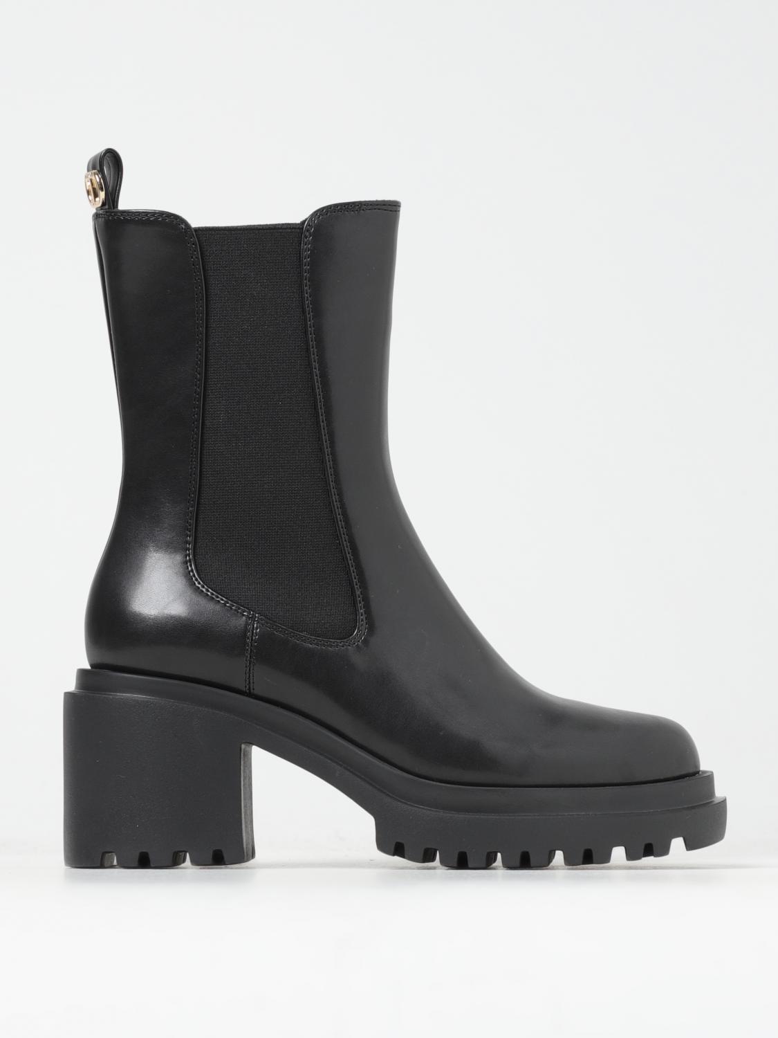 TWINSET FLACHE STIEFELETTEN: Schuhe damen Twinset, Schwarz - Img 1