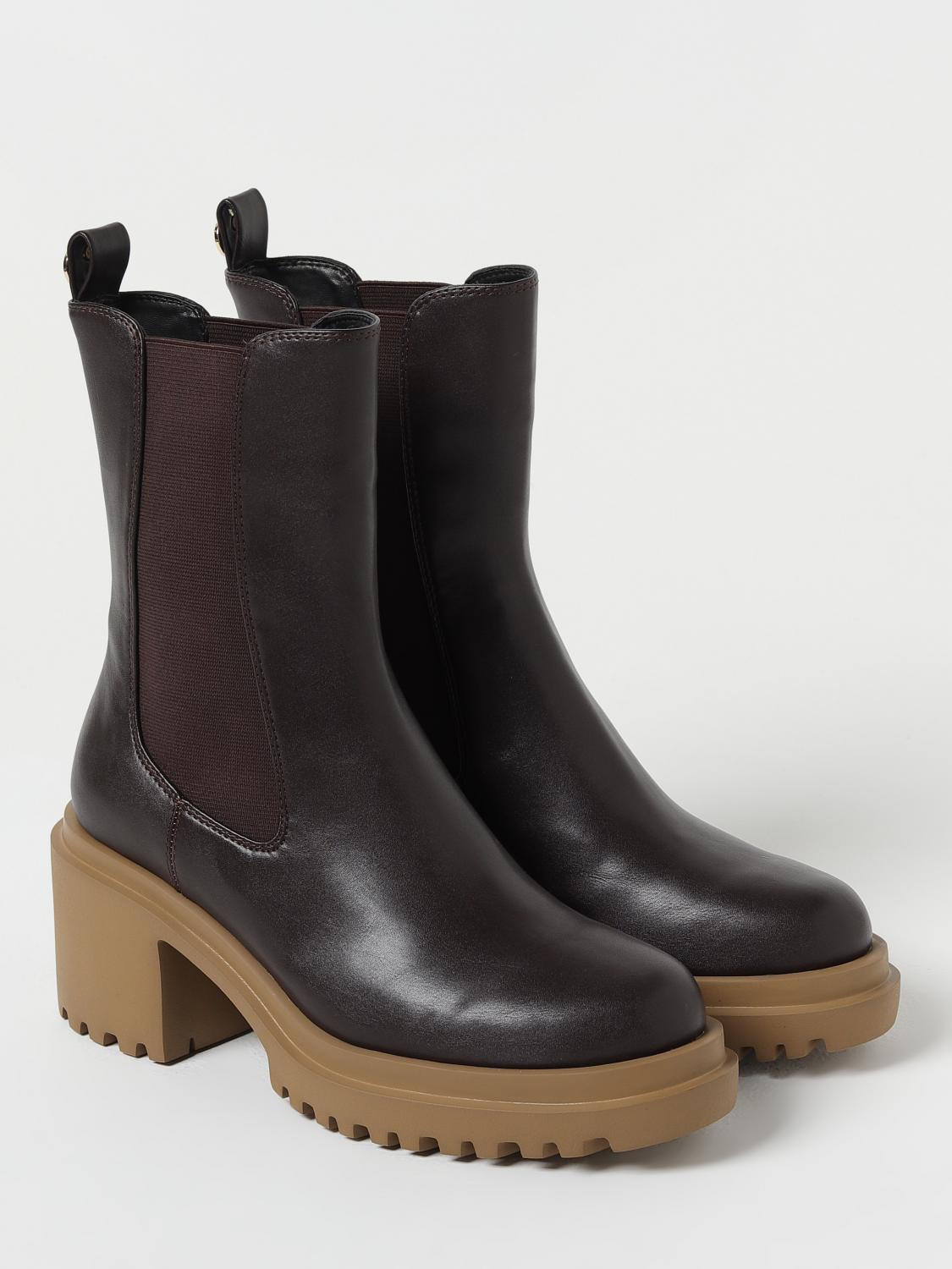 TWINSET FLACHE STIEFELETTEN: Schuhe damen Twinset, Dark - Img 2