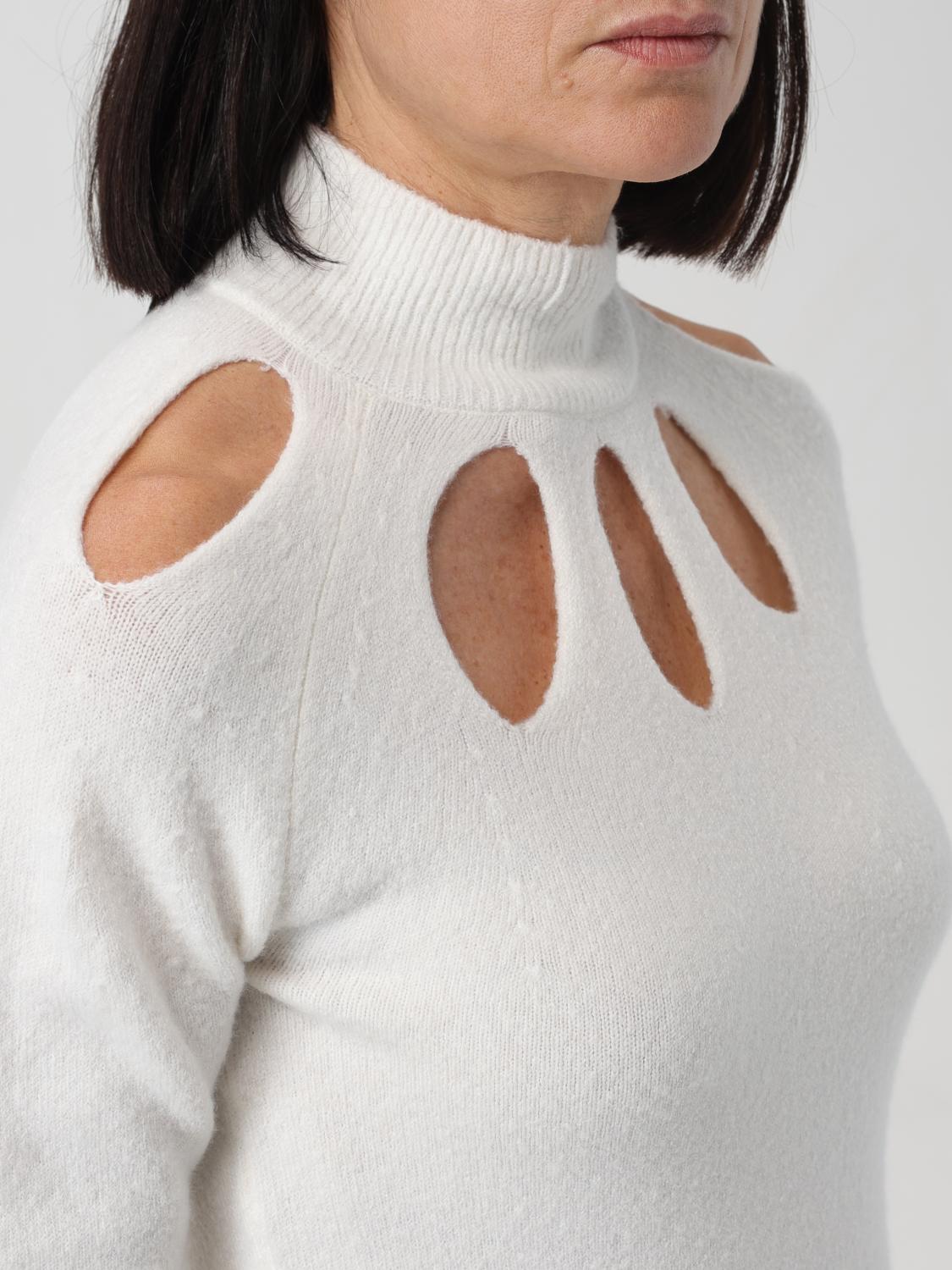 TWINSET ACTITUDE TOP: Top mujer Twinset - Actitude, Blanco - Img 3