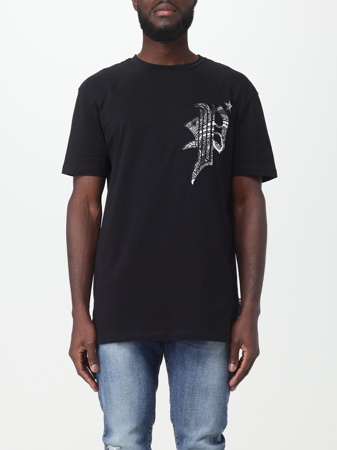 PHILIPP PLEIN：Tシャツ メンズ - ブラック | GIGLIO.COM