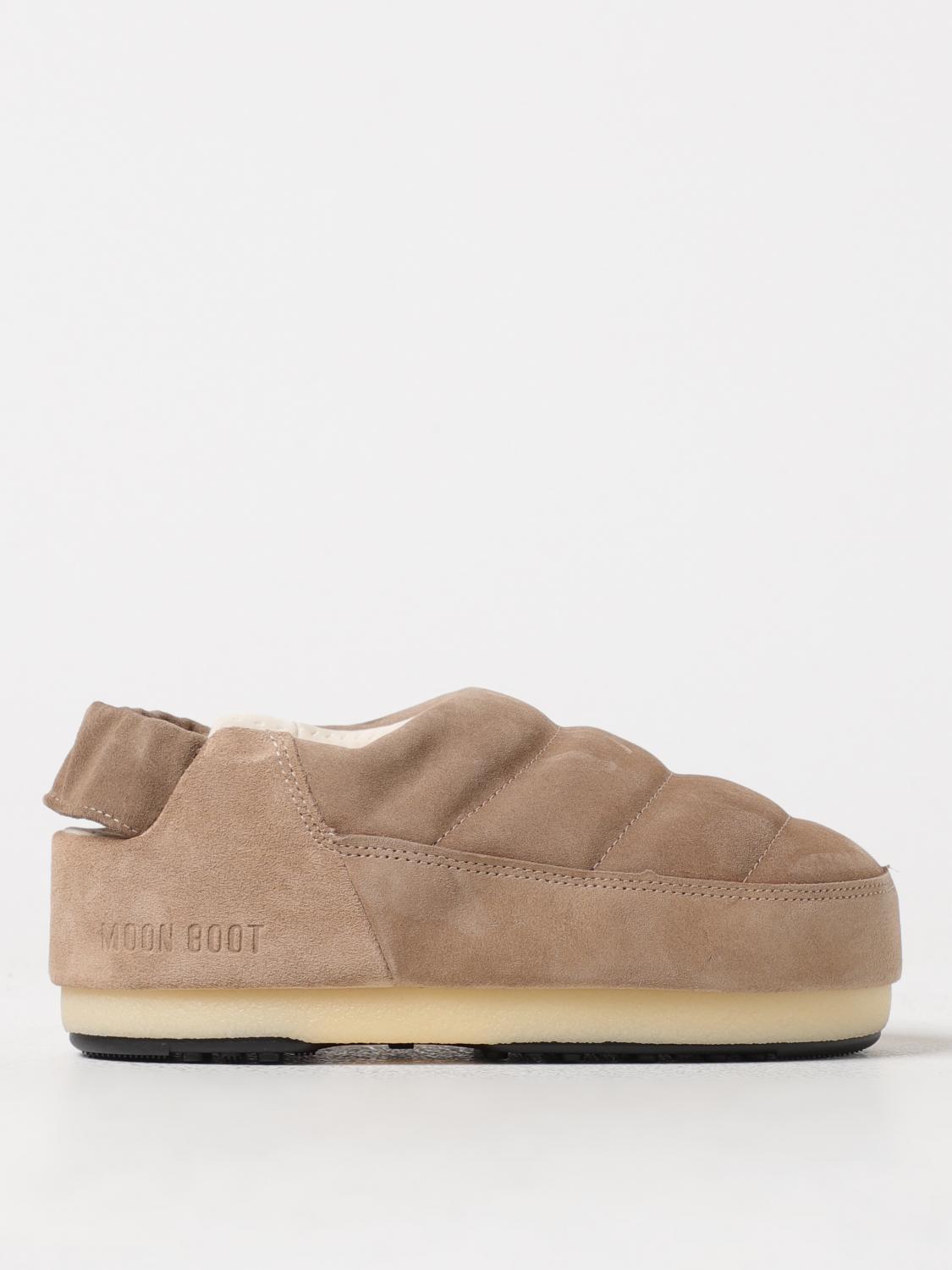 MOON BOOT FLAT SHOES: Shoes woman Moon Boot, Brown - Img 1