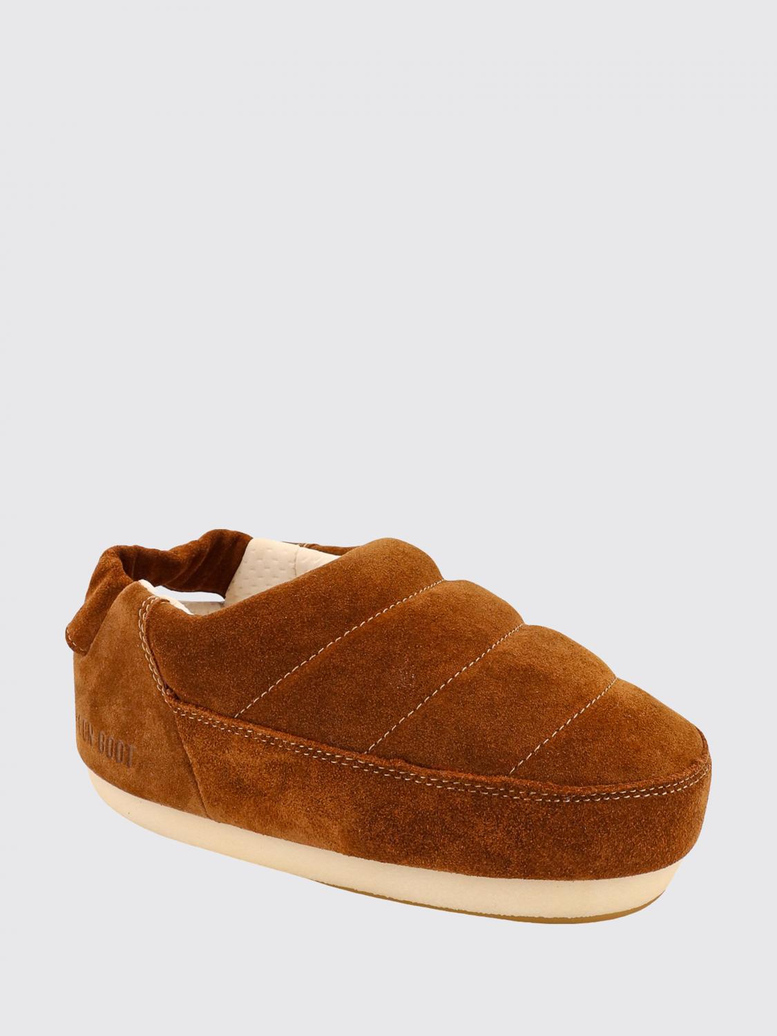 MOON BOOT FLACHE SCHUHE: Schuhe damen Moon Boot, Camel - Img 2