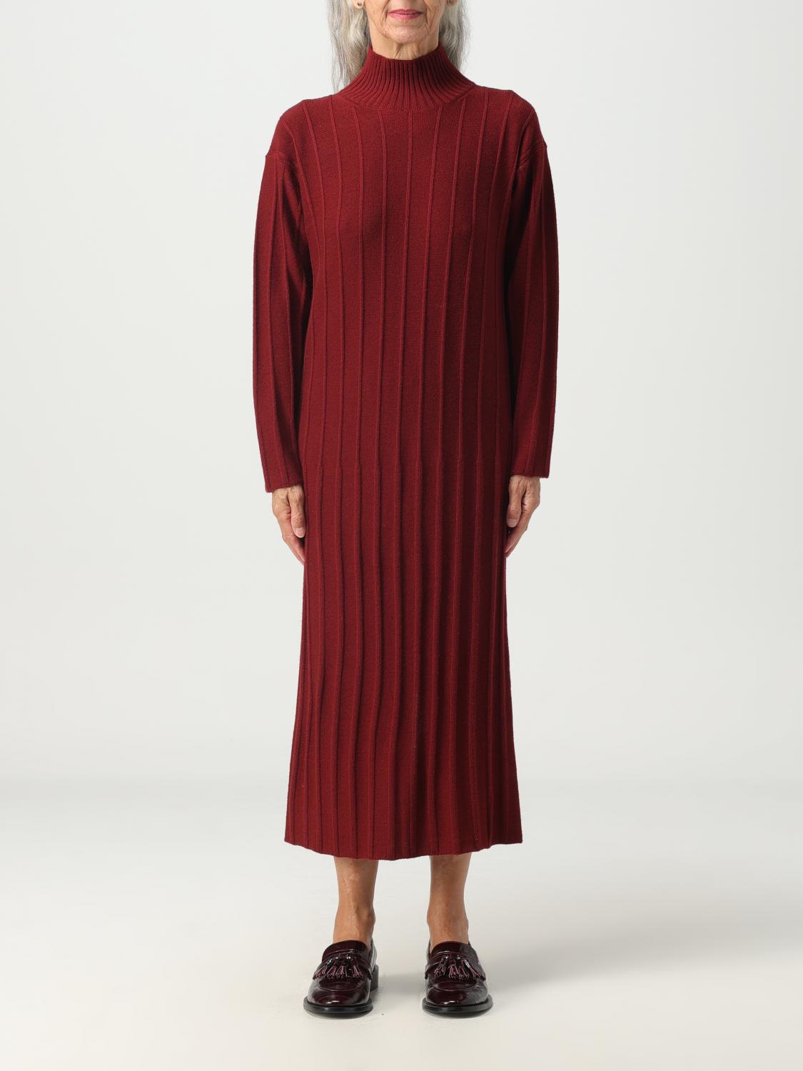 max mara burgundy dress WEEKEND MAX MARA Burgundy Women's Midi Dress