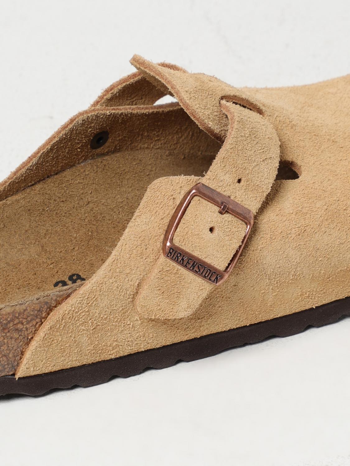 BIRKENSTOCK FLACHE SCHUHE: Flache sandalen damen Birkenstock, Cream - Img 4