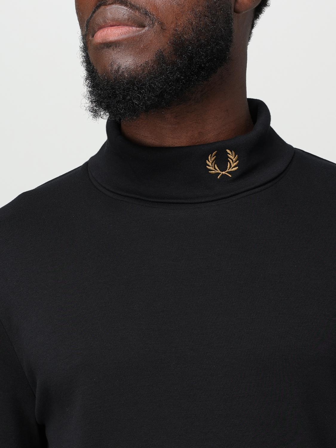 FRED PERRY SWEATER: Sweater men Fred Perry, Black - Img 3