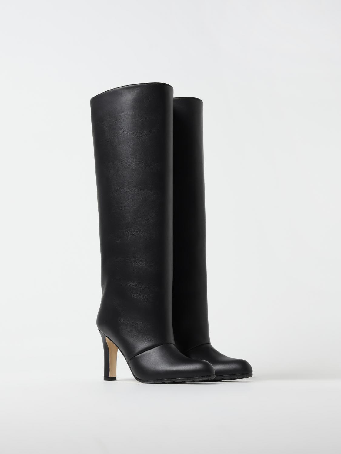 Bottines Talons Hauts Manolo Blahnik - Dentelle Et Cuir Noir - Taille 7.5 US / 37.5 EUR - Occasion