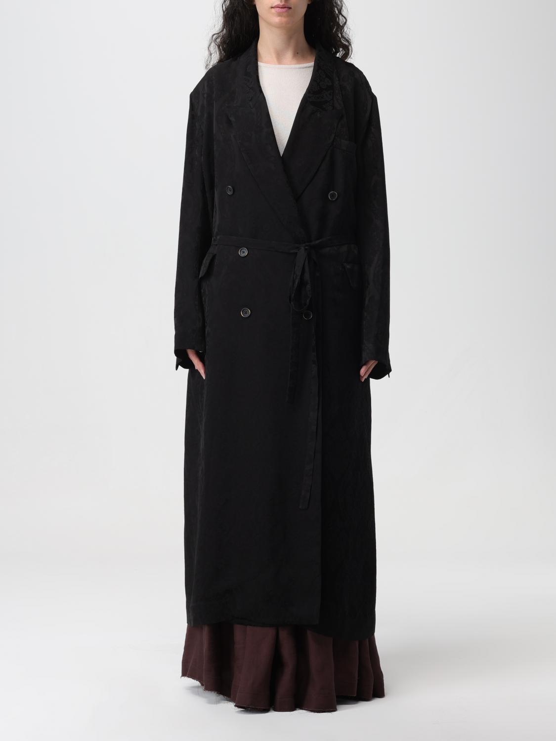 コート UMA WANG Women Jackets IUW8002UW900 Black UMA WANG: Coat woman - Black | Uma Wang coat UW8001 online