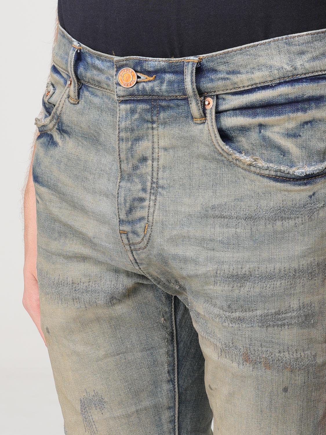 PURPLE JEANS: Jeans men Purple Brand, Blue - Img 3