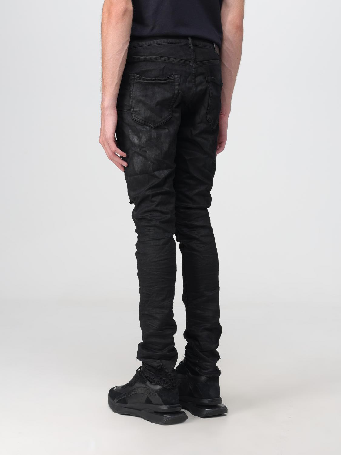 PURPLE JEANS: Jeans uomo Purple Brand, Nero - Img 2