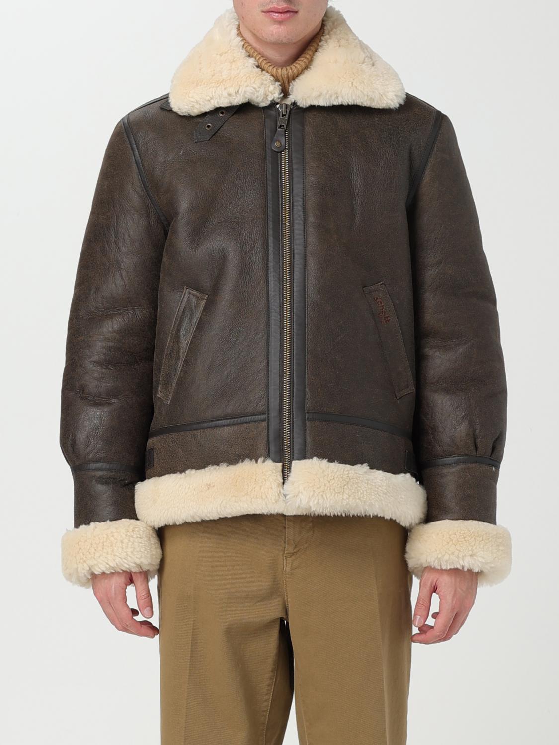 SCHOTT N.Y.C. JACKET: Jacket men Schott NYC, Brown - Img 1