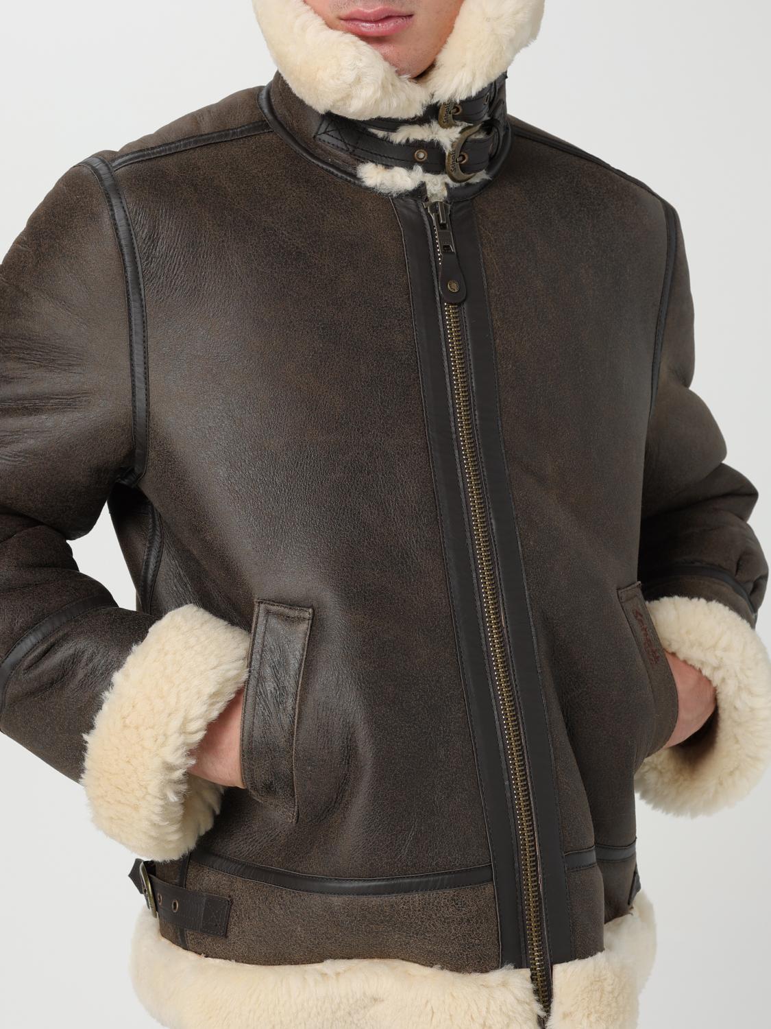 SCHOTT N.Y.C. JACKET: Jacket men Schott NYC, Brown - Img 4