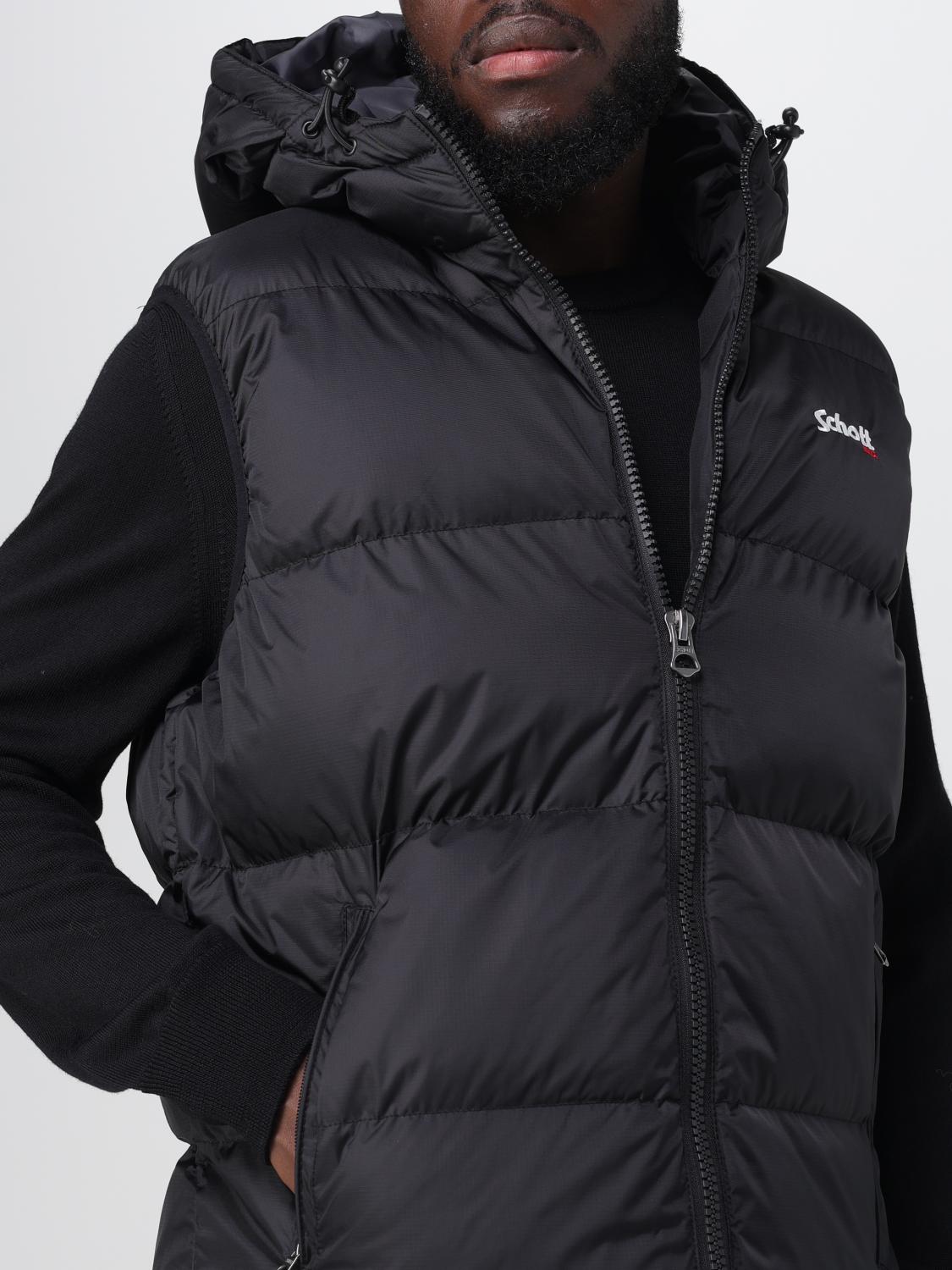 SCHOTT N.Y.C. 재킷: 재킷 남성 Schott NYC, 블랙 - Img 4