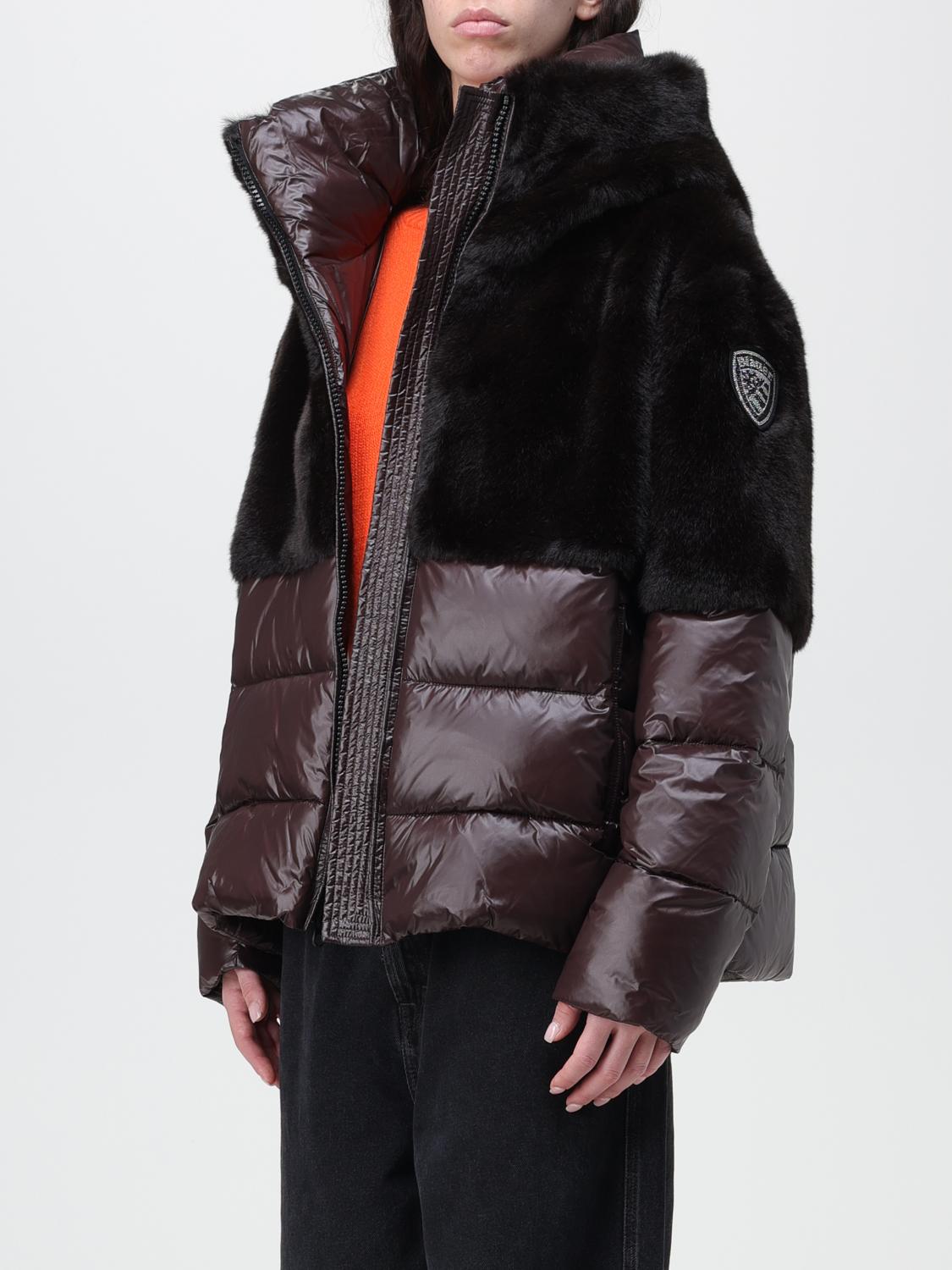 BLAUER JACKET: Jacket woman Blauer, Brown - Img 3