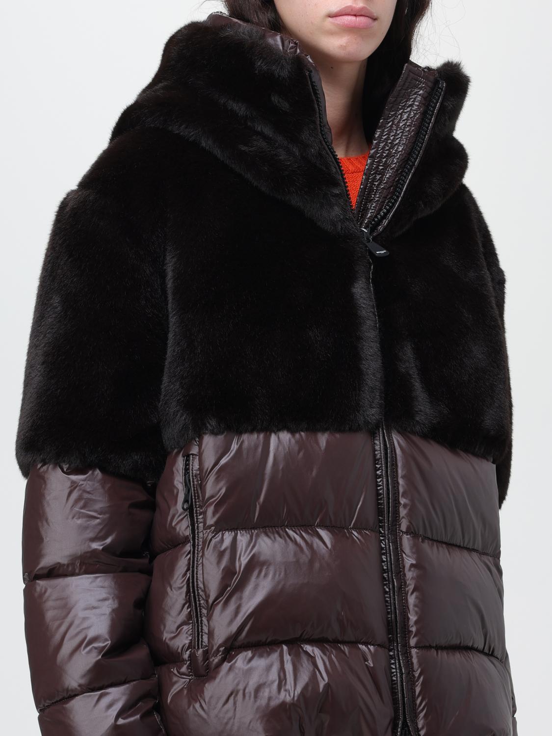 BLAUER JACKET: Jacket woman Blauer, Brown - Img 4
