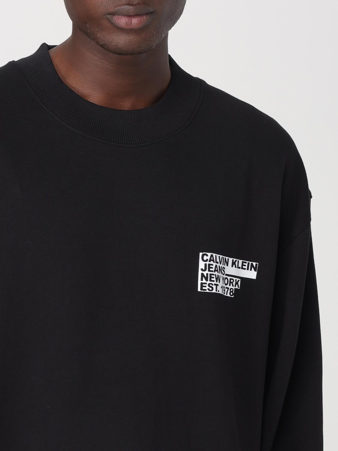 CALVIN KLEIN SWEATSHIRT: Sweatshirt men Calvin Klein, Black - Img 4