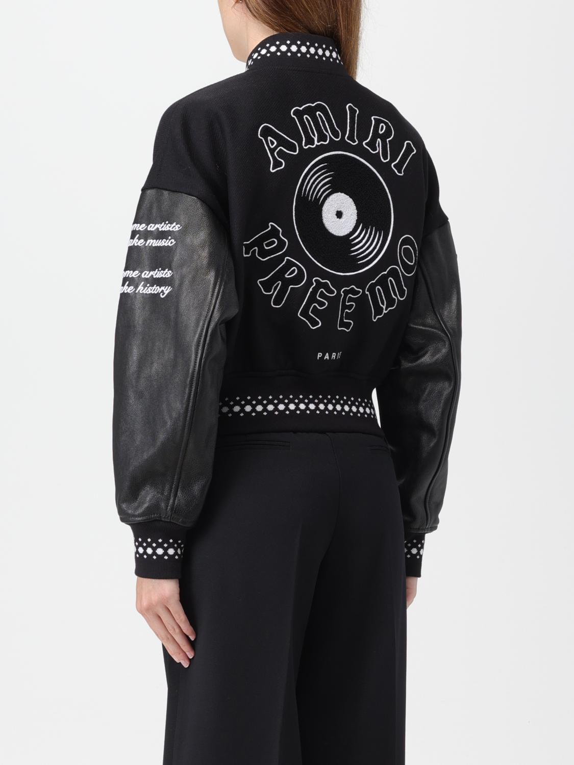 Amiri ブレザー レディース - ブラック | AW23WOS001 | GIGLIO.COM