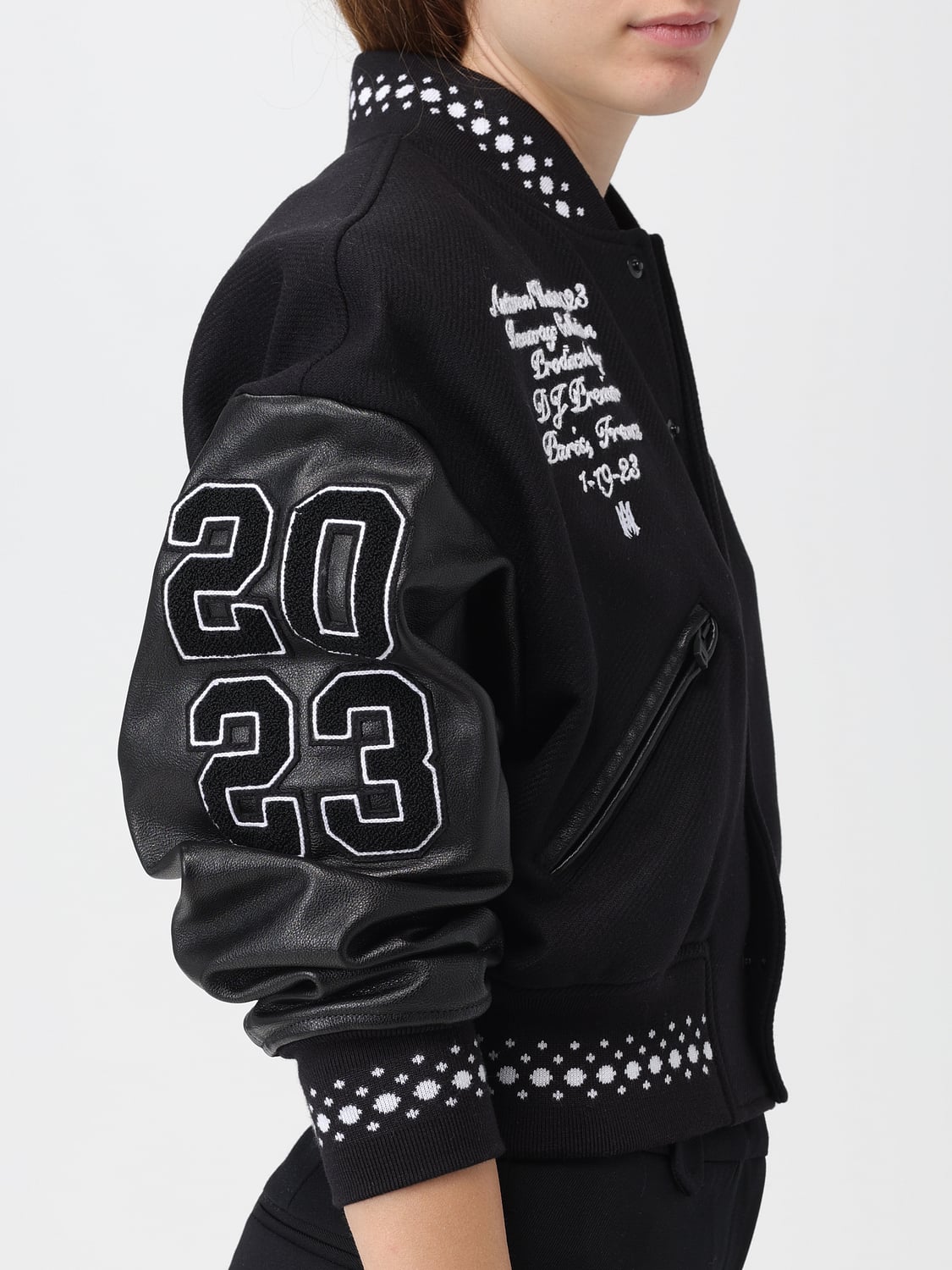 Amiri ブレザー レディース - ブラック | AW23WOS001 | GIGLIO.COM