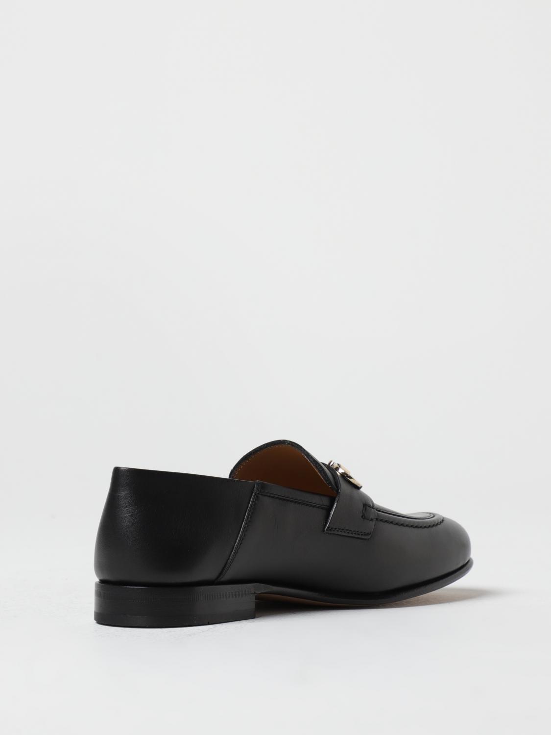 FERRAGAMO ブラックローファー Ferragamoアウトレット：ローファー レディース - ブラック