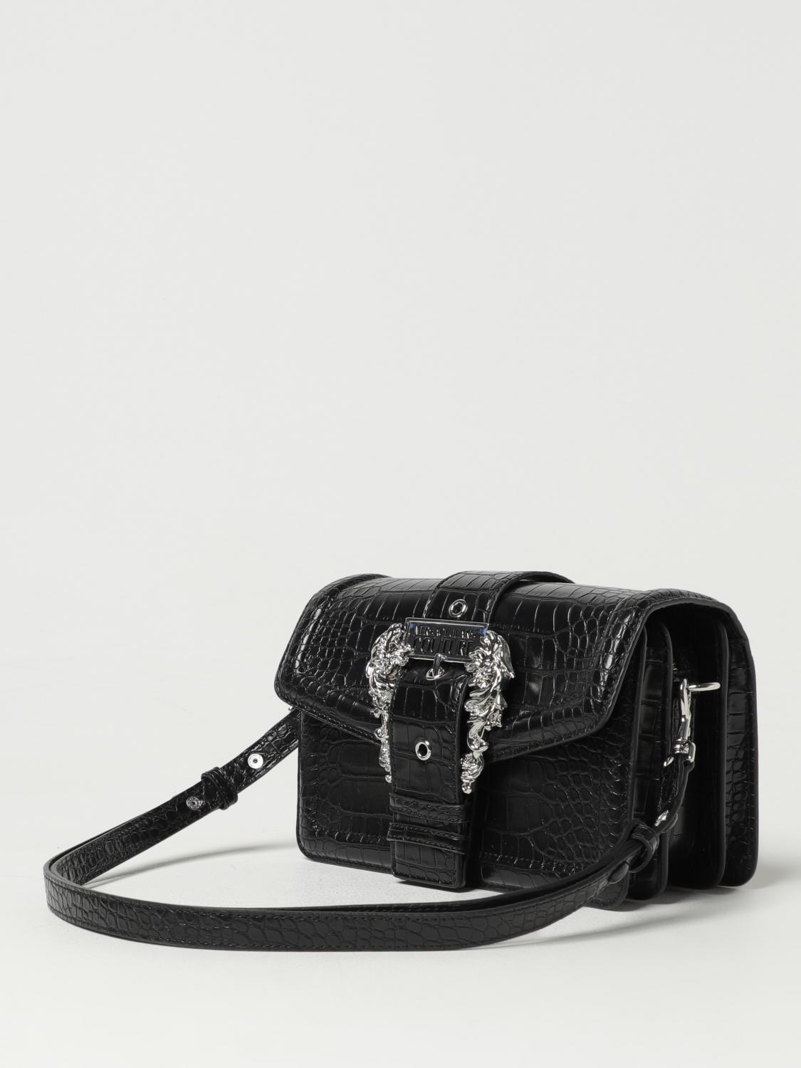 Versace Jeans Couture bag in crocodile-print synthetic leather