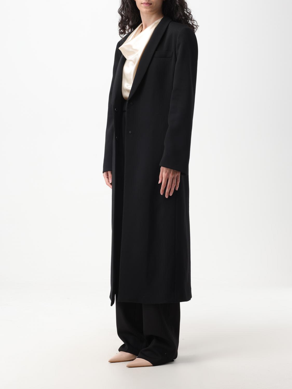 GIORGIO ARMANI ABRIGO: Abrigo mujer Giorgio Armani, Negro - Img 4