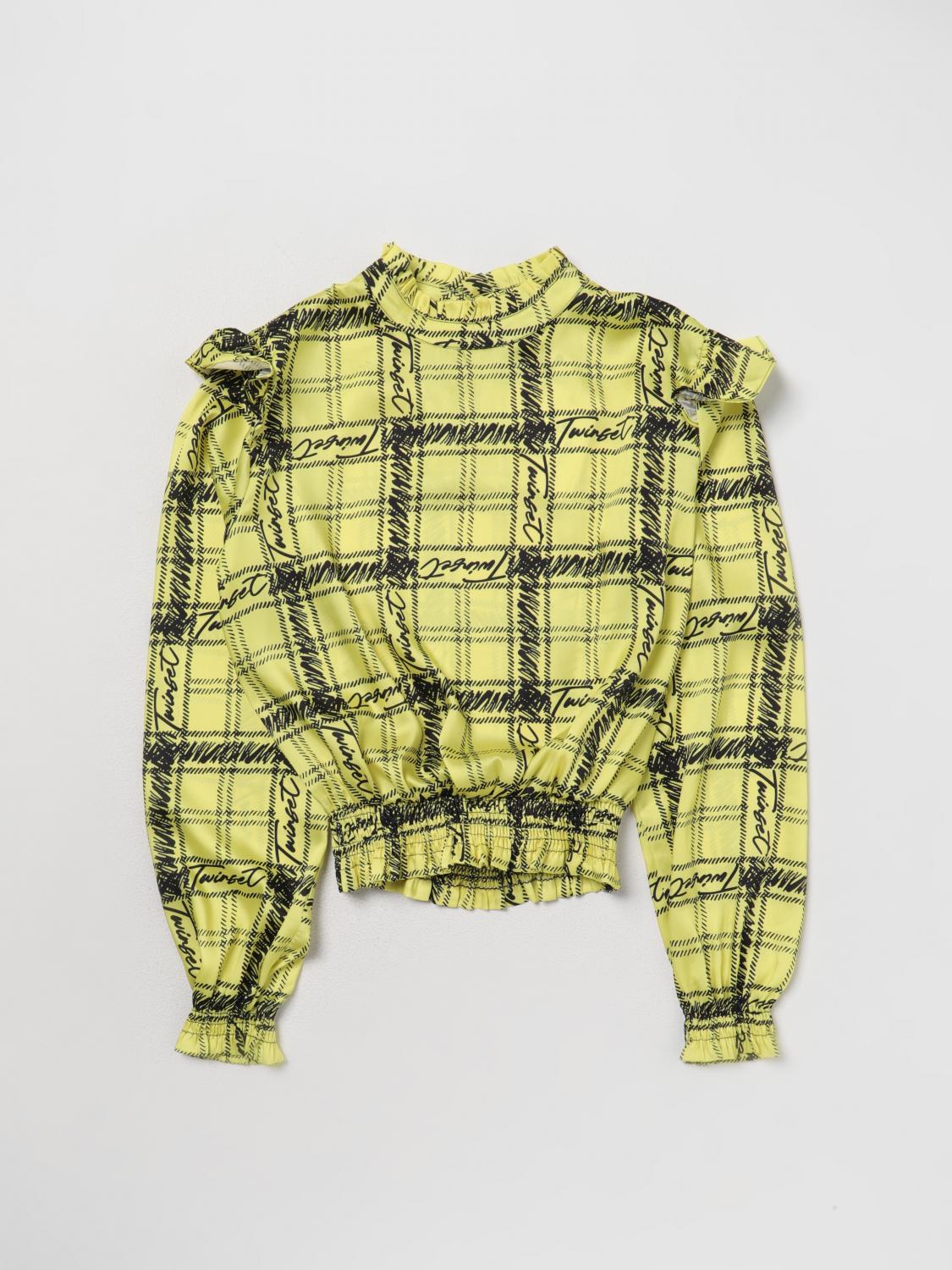 TWINSET CAMISA: Camisa niños Twinset, Amarillo - Img 1