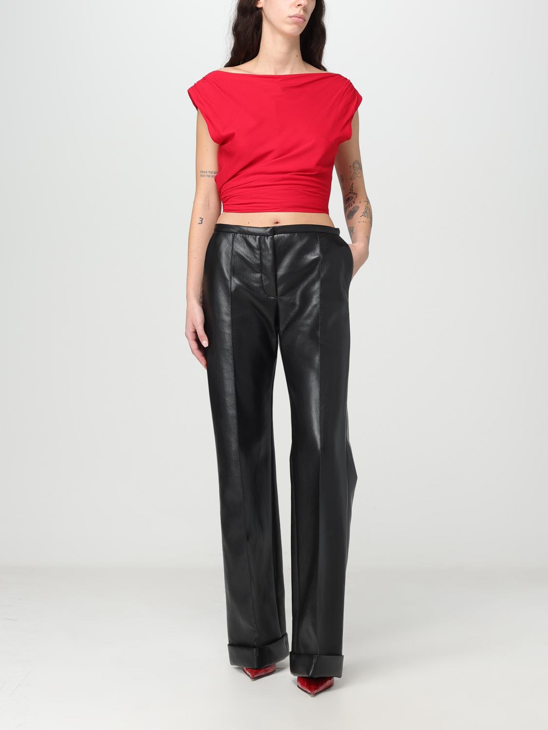 パンツ PHILOSOPHY DI LORENZO SERAFINI Woman Pants Black 03107140 Philosophy Di Lorenzo Serafini Outlet: Pants woman - Black