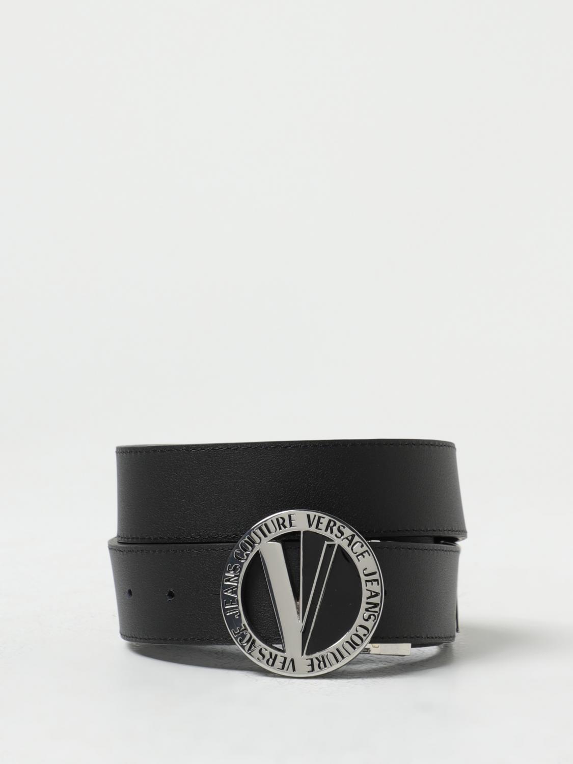VERSACE JEANS COUTURE 벨트: 벨트 남성 Versace Jeans Couture, 블랙 - Img 2