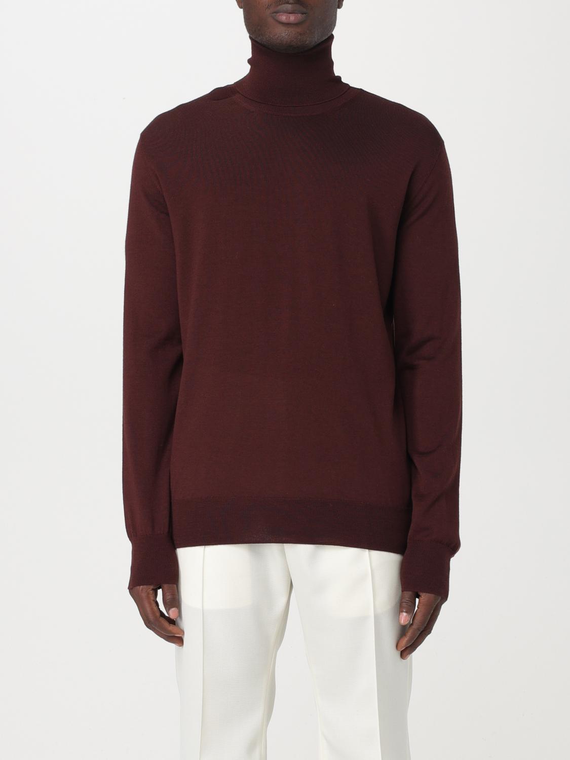 JIL SANDER PULL: Pull homme Jil Sander, Marron - Img 1