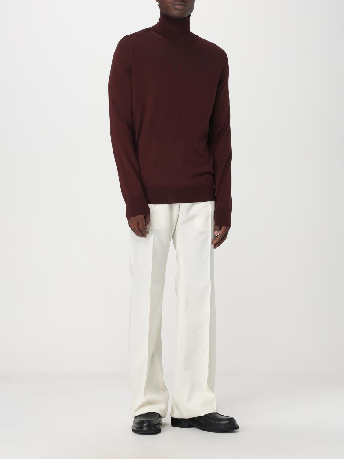 JIL SANDER PULL: Pull homme Jil Sander, Marron - Img 2