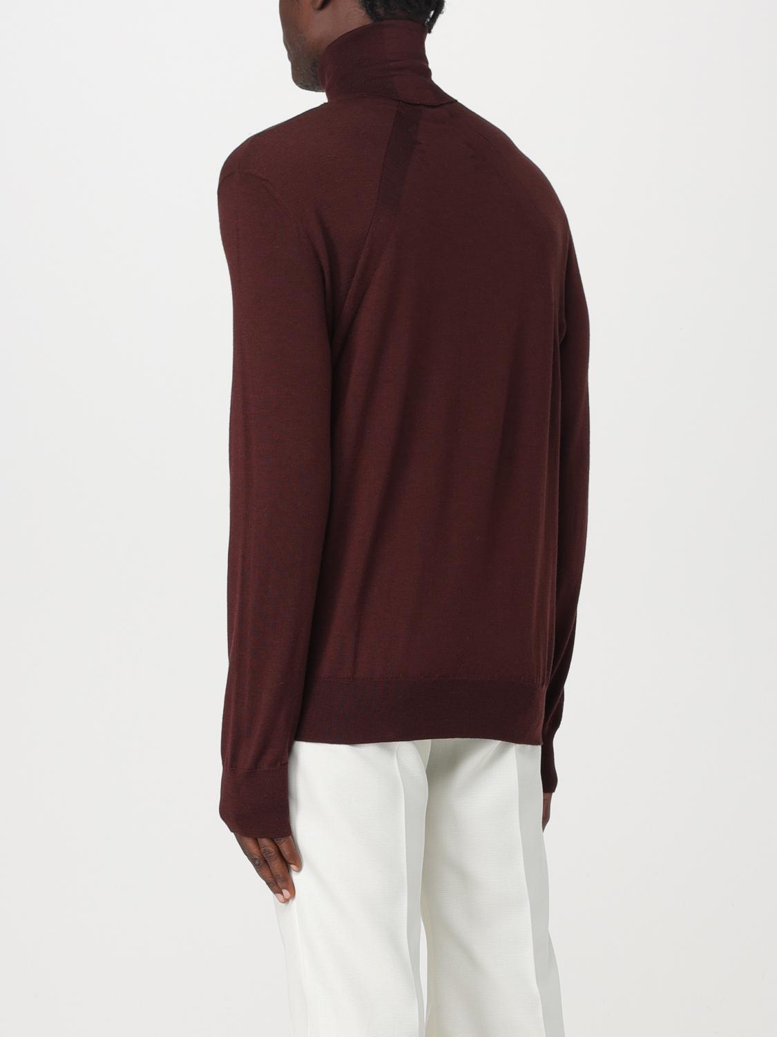 JIL SANDER PULL: Pull homme Jil Sander, Marron - Img 3